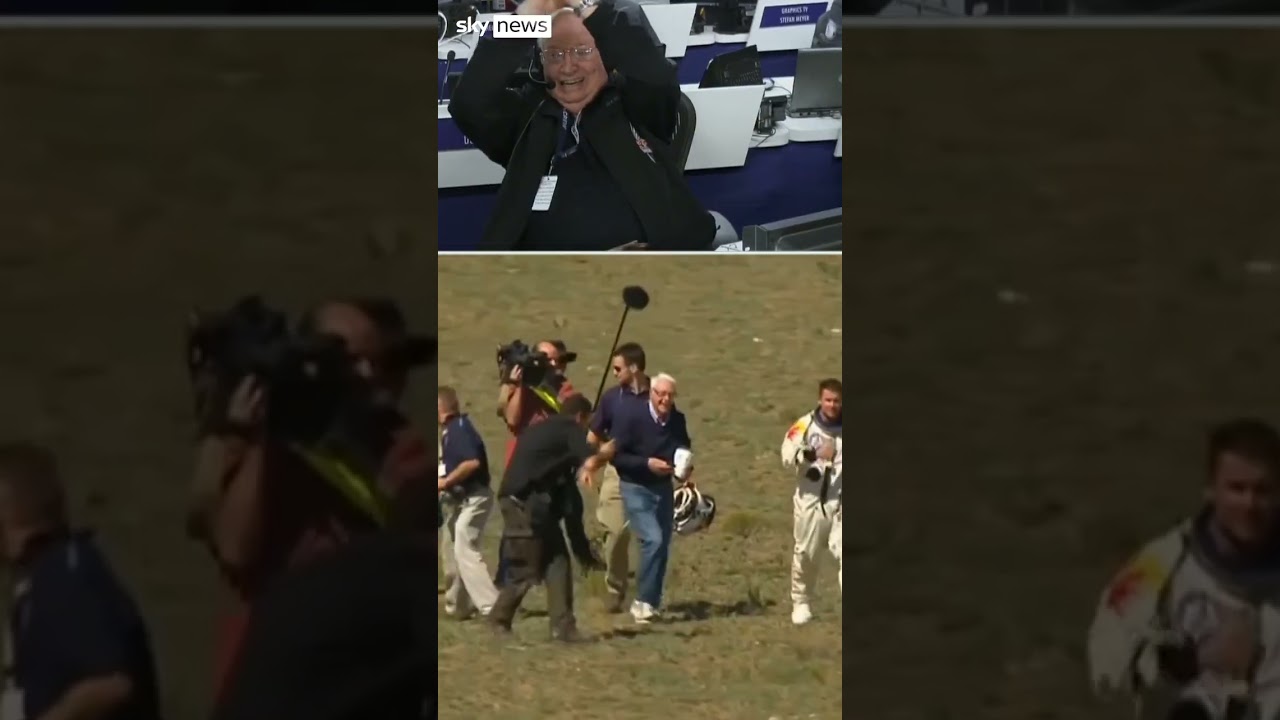 The man who jumped from the edge of space