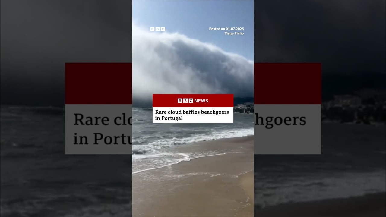 |The “roll cloud” formed due to cool air coming into contact with warmer temperatures. #Cloud
