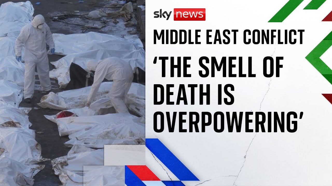 ‘The smell of death is overpowering’ – Alex Crawford’s eyewitness report from Sweida