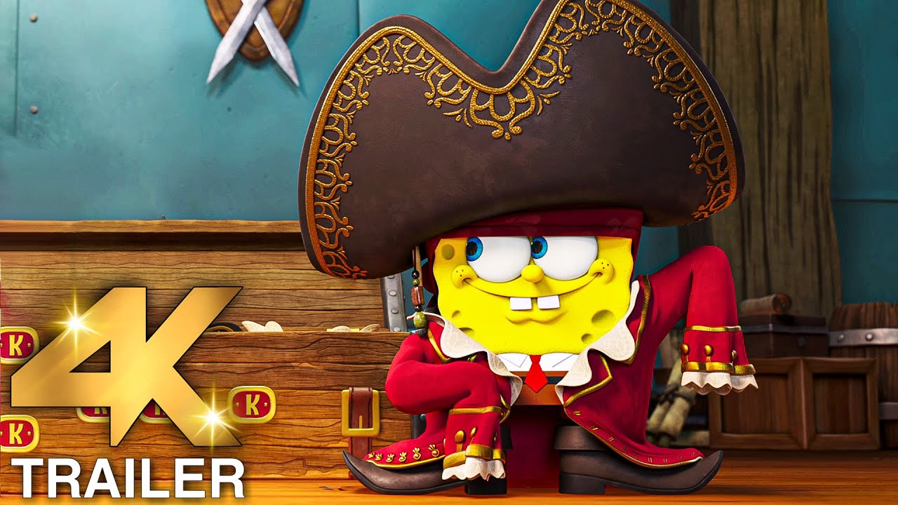 THE SPONGEBOB MOVIE SEARCH FOR SQUAREPANTS Trailer (4K ULTRA HD) 2025