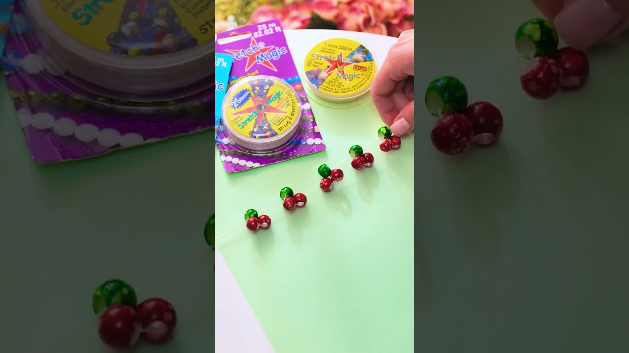 The sweetest accessory of summer—subscribe @pepperell.crafts ! 🍒