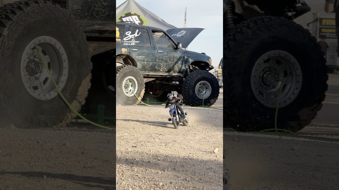 The Tiniest Rider Ever? 🤯 #rc #bikes #toys
