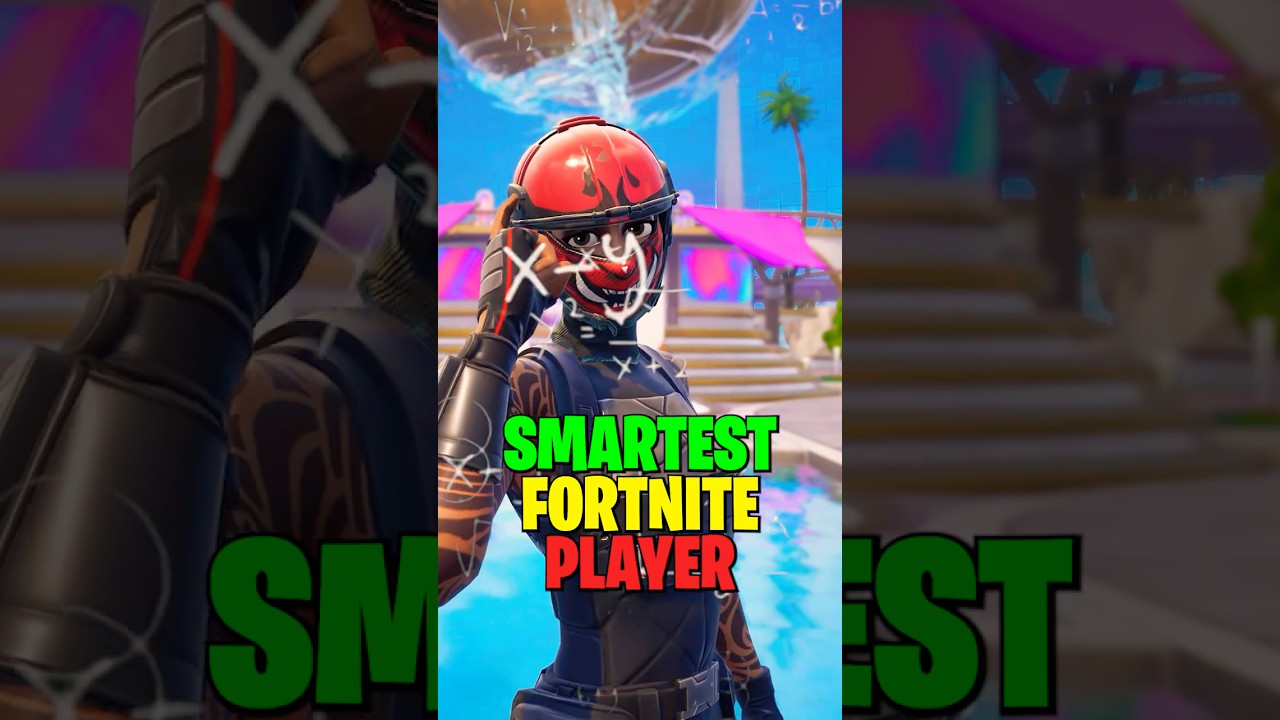 The Worlds SMARTEST Fortnite Player!