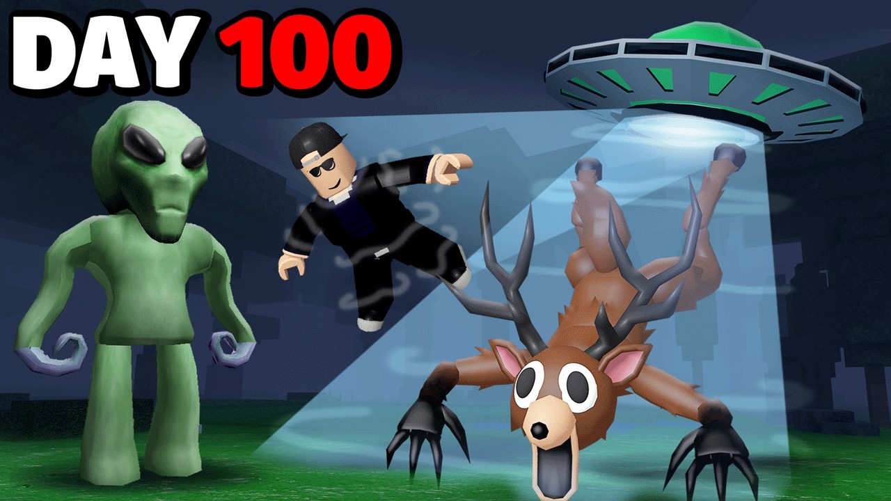 They Added ALIENS in 99 Nights in the Forest (Roblox)