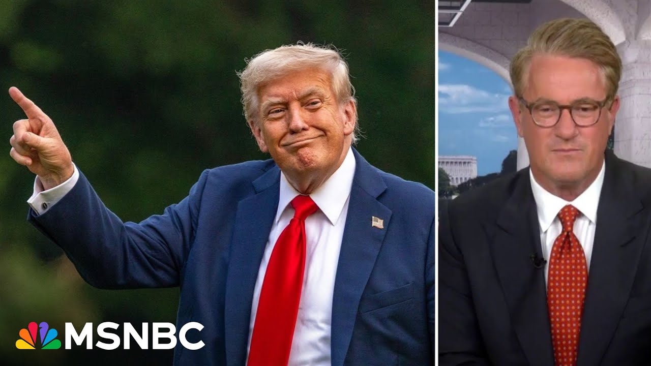 ‘Throwing EVERYTHING at the wall’: Joe notes Trump’s deflection from Epstein scandal