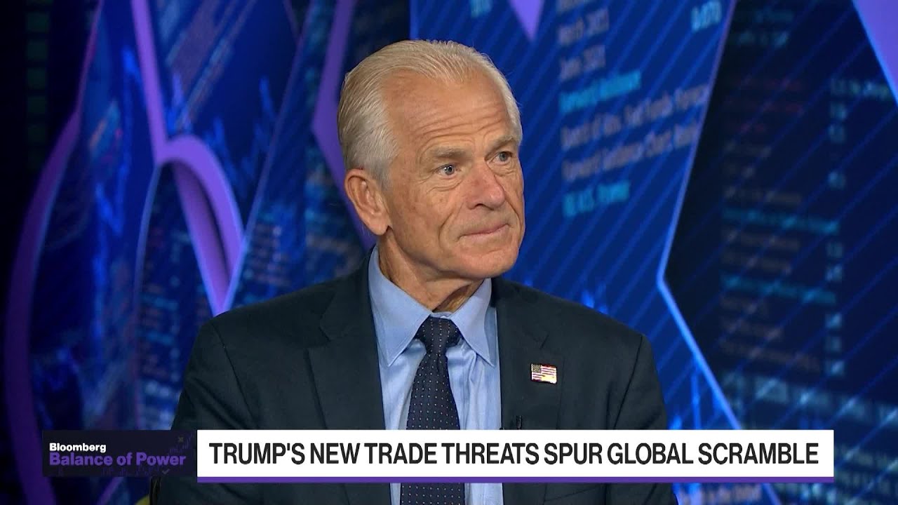 Trade Adviser Navarro on Trump’s Tariffs, Fed’s Powell