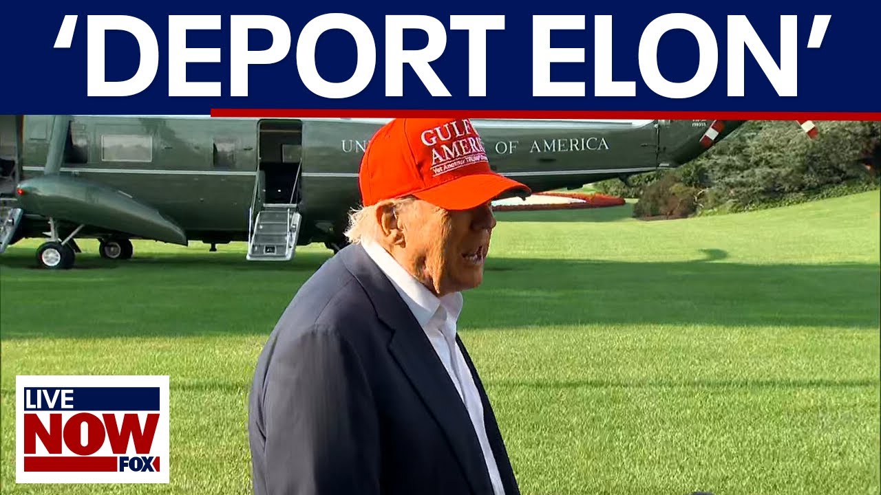 Trump considers deporting Elon Musk over feud ‘I may get DOGE on Elon’