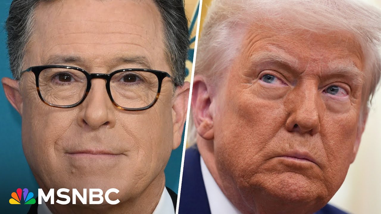 TRUMP GOES TOO FAR: Colbert cancellation puts spotlight on Trump war on the First Amendment