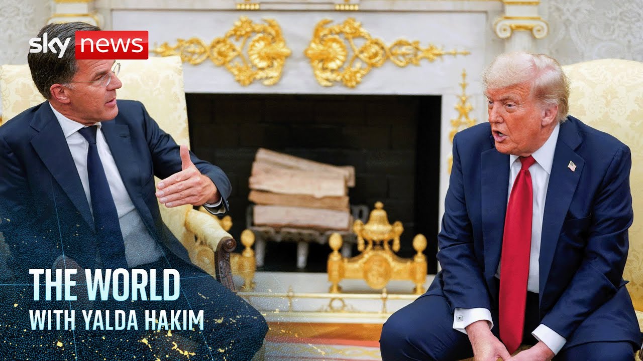 Trump says he will sell weapons to NATO to help Ukraine | The World with Yalda Hakim