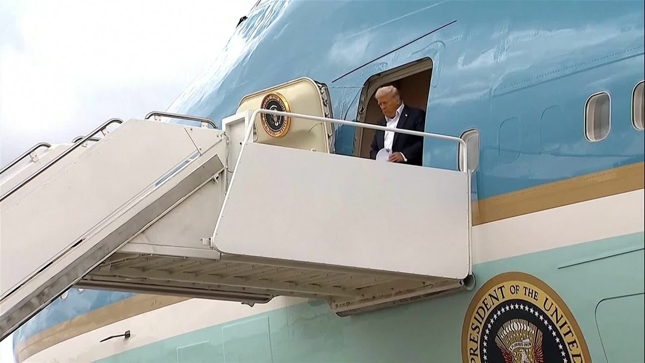 Trump Surveys Devastation From Texas Floods