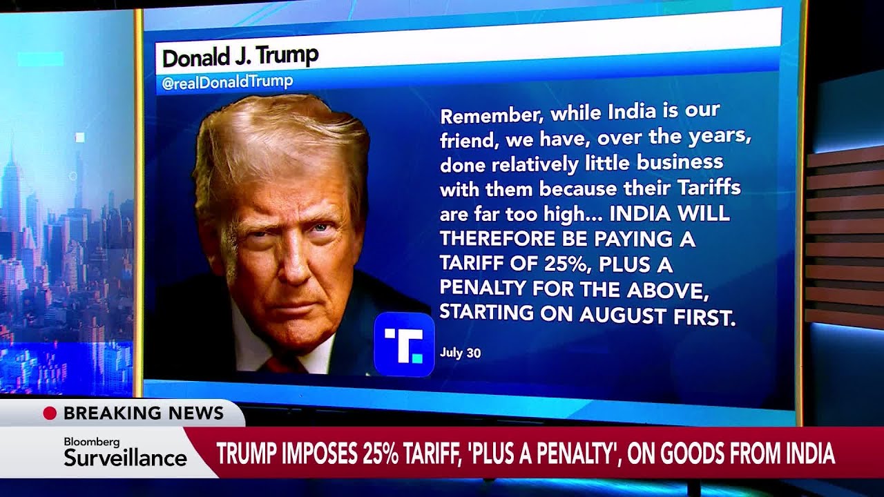 Trump to Put 25% Tariff on Imports From India