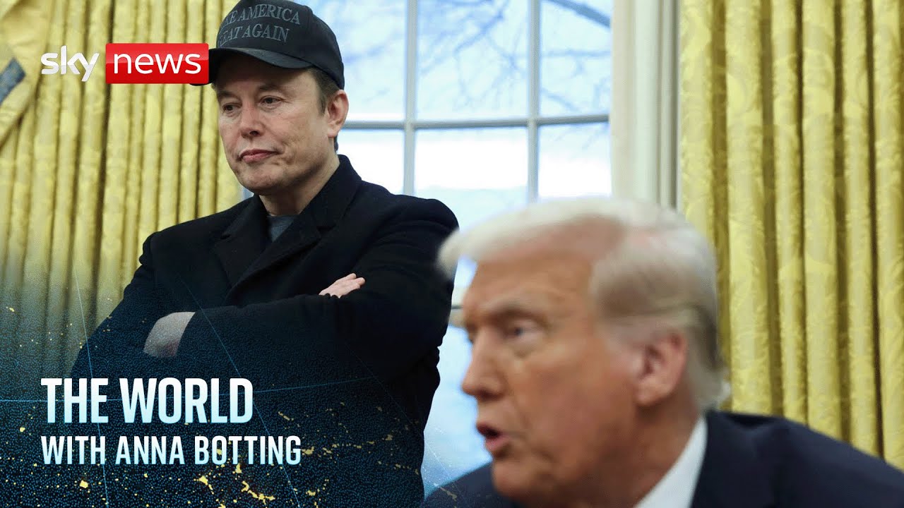 Trump ‘to take a look’ at whether to deport Elon Musk | The world with Anna Botting