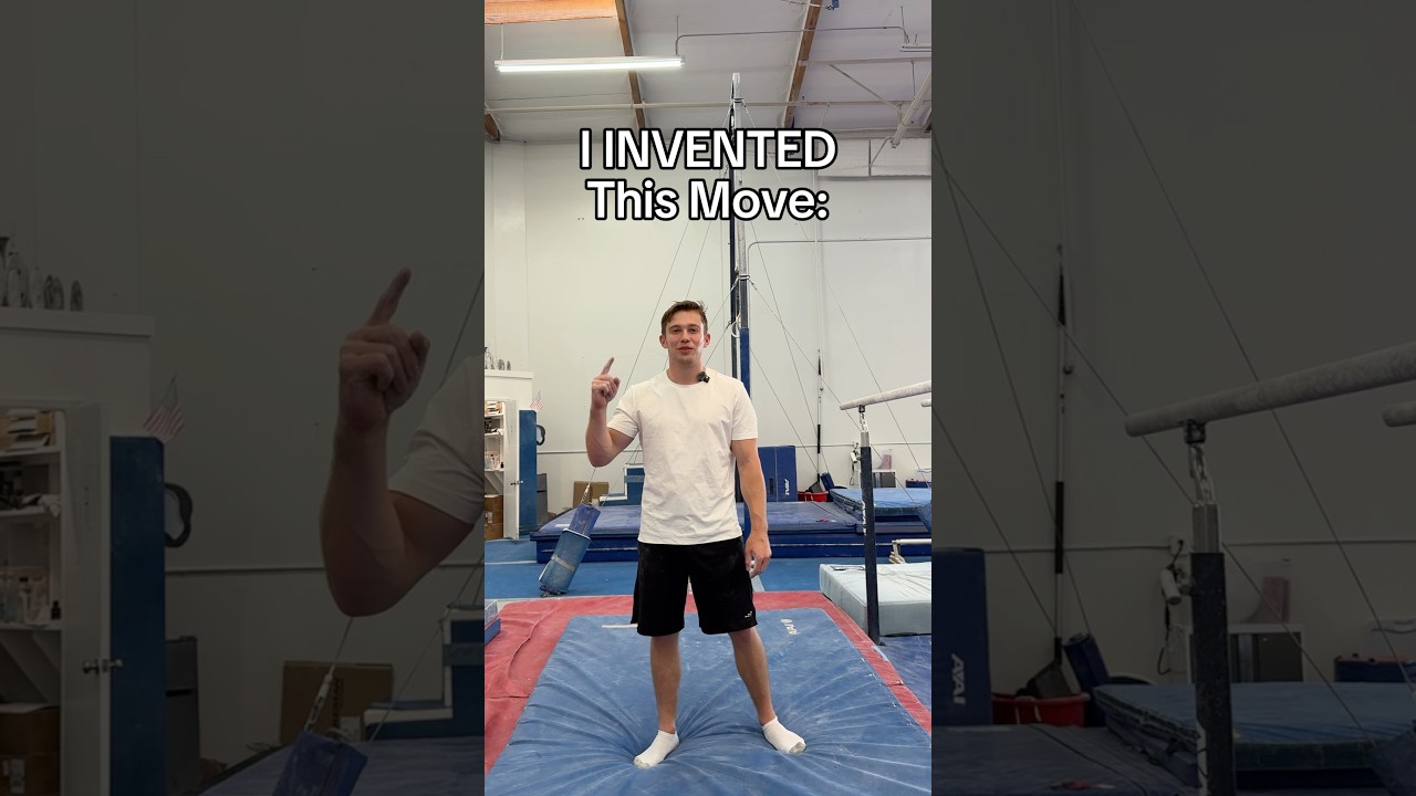 Trying the move I invented 5 years ago 😳 #gymnastics #gymnast #olympics #sports #sport #invented