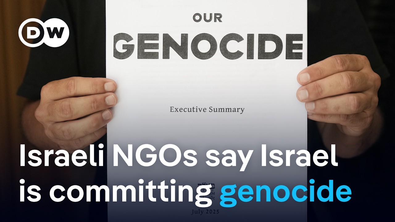 Two major Israeli NGOs accuse Israel of committing genocide in Gaza | DW News
