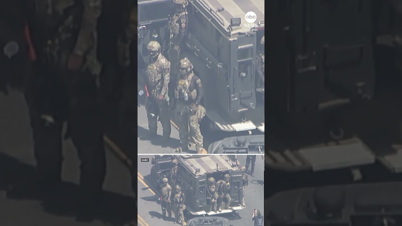 U.S. troops in Los Angeles immigration operation, DOD says