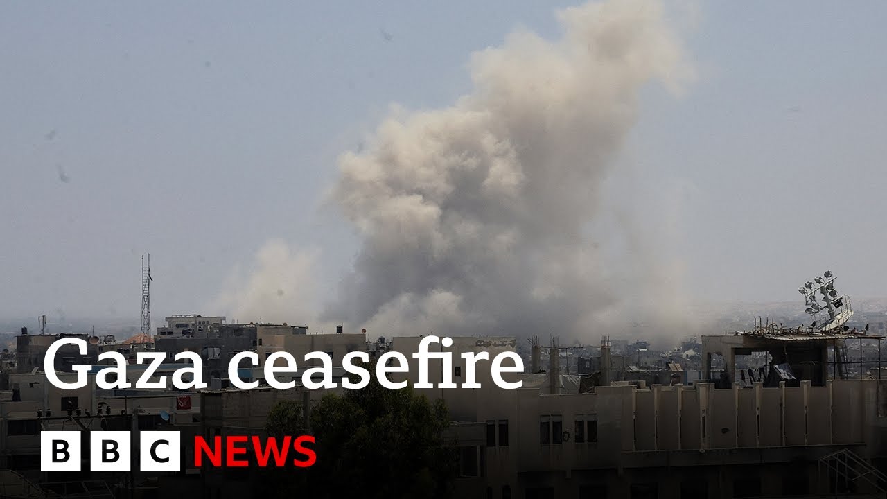US President Trump says Israel has agreed to conditions for 60-day Gaza ceasefire | BBC News