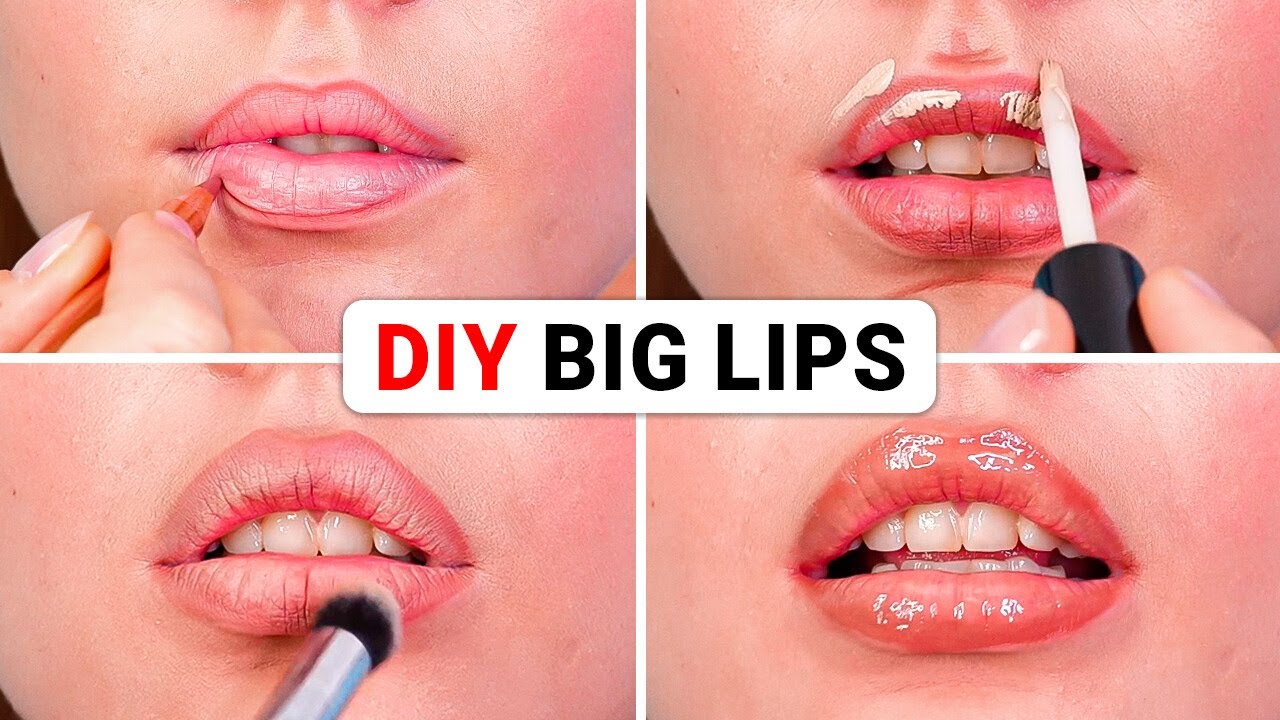 Viral Lip Hacks to Look Fuller Naturally 💋 (No Fillers Needed!)