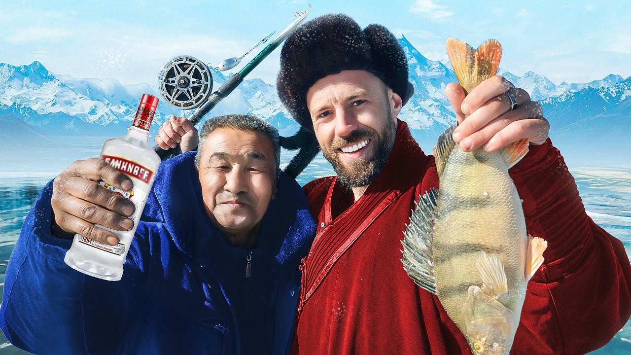 Vodka & Ice Fishing with Mongolian Madmen! (3M Subs)