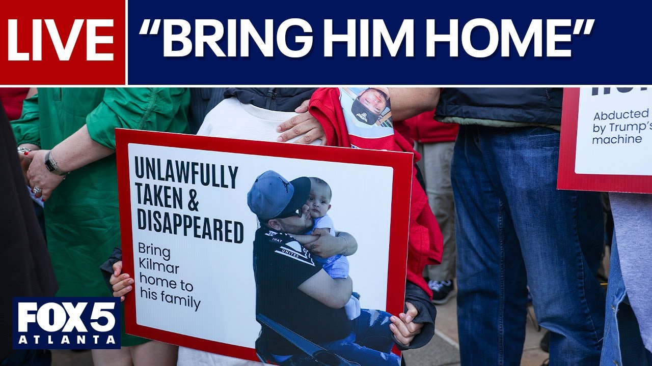 WATCH LIVE: Advocates rally to bring Kilmar Abrego Garcia back to Maryland | FOX 5 News