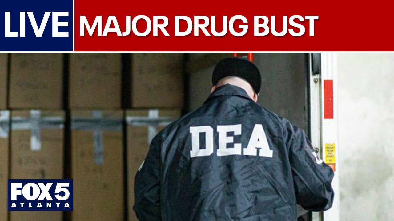 WATCH LIVE: DEA announces major drug bust in Georgia