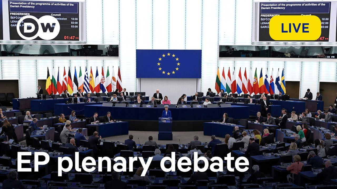 Watch live: European Parliament debates EU-US trade, drought, changing risk and threat landscape