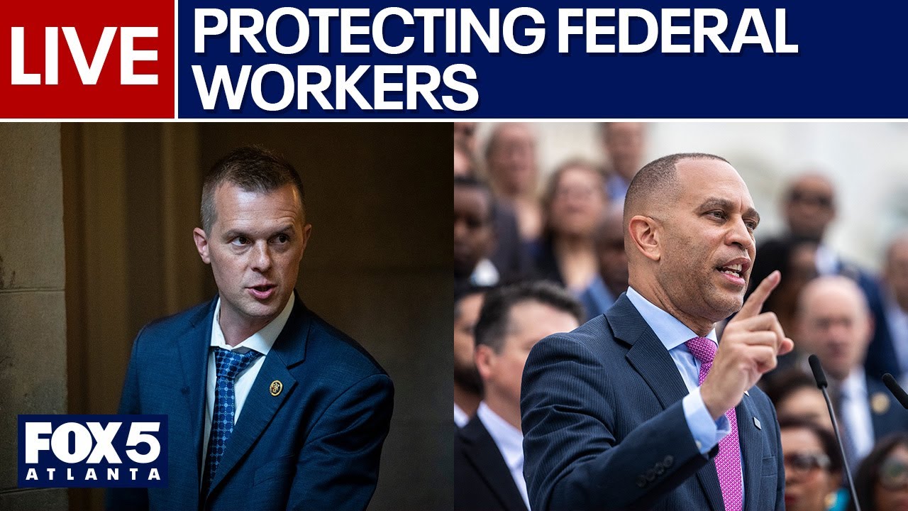 WATCH LIVE: House Democrats, union leaders hold news conference to protect federal workers’ rights