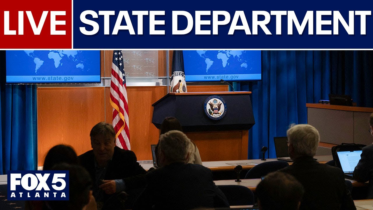 WATCH LIVE: State Department briefs after AI Rubio imposter discovered