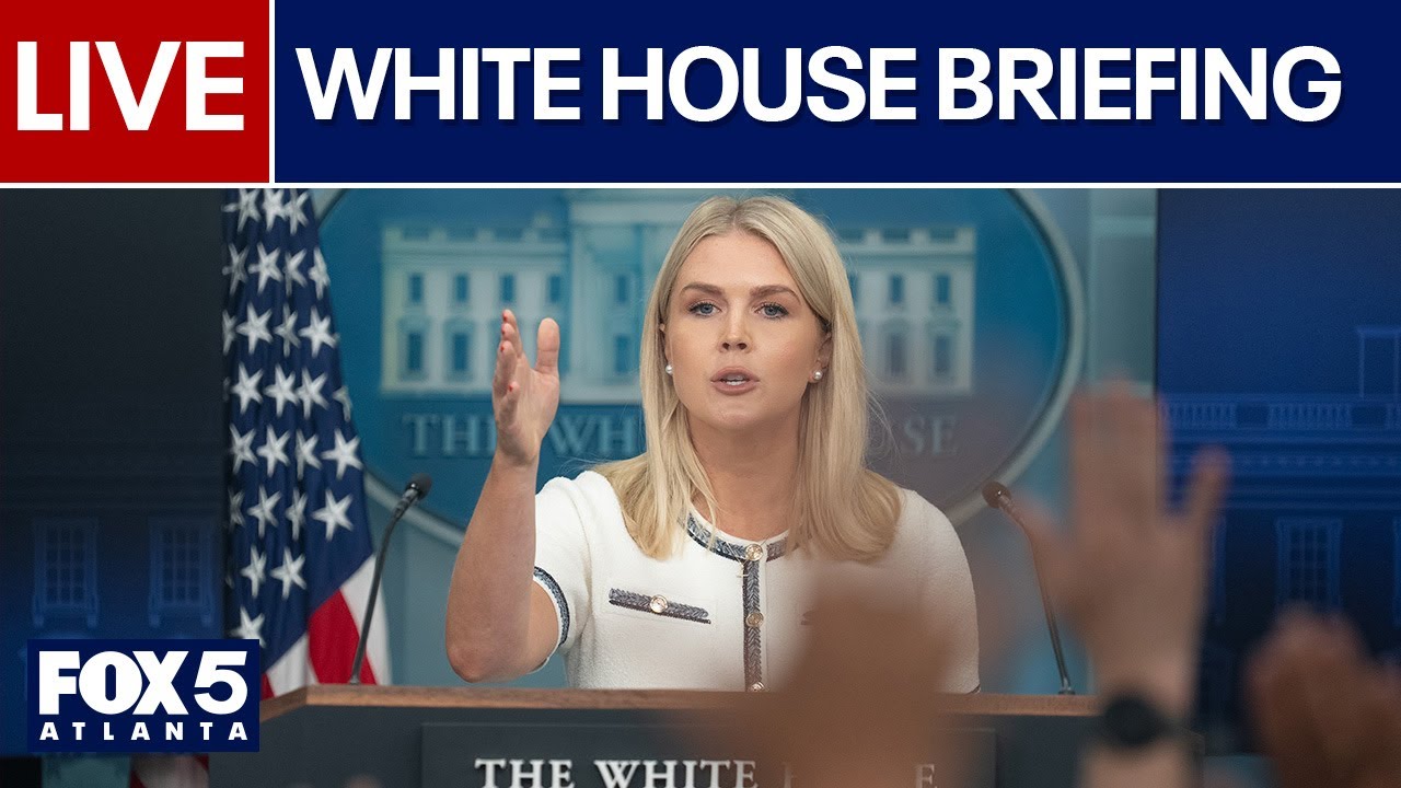 WATCH LIVE: White House Briefing as fallout over Epstein list grows