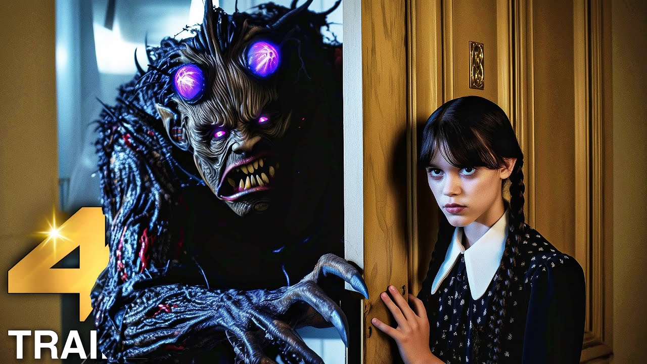 WEDNESDAY SEASON 2 Trailer 2 (4K ULTRA HD) 2025 | Jenna ortega