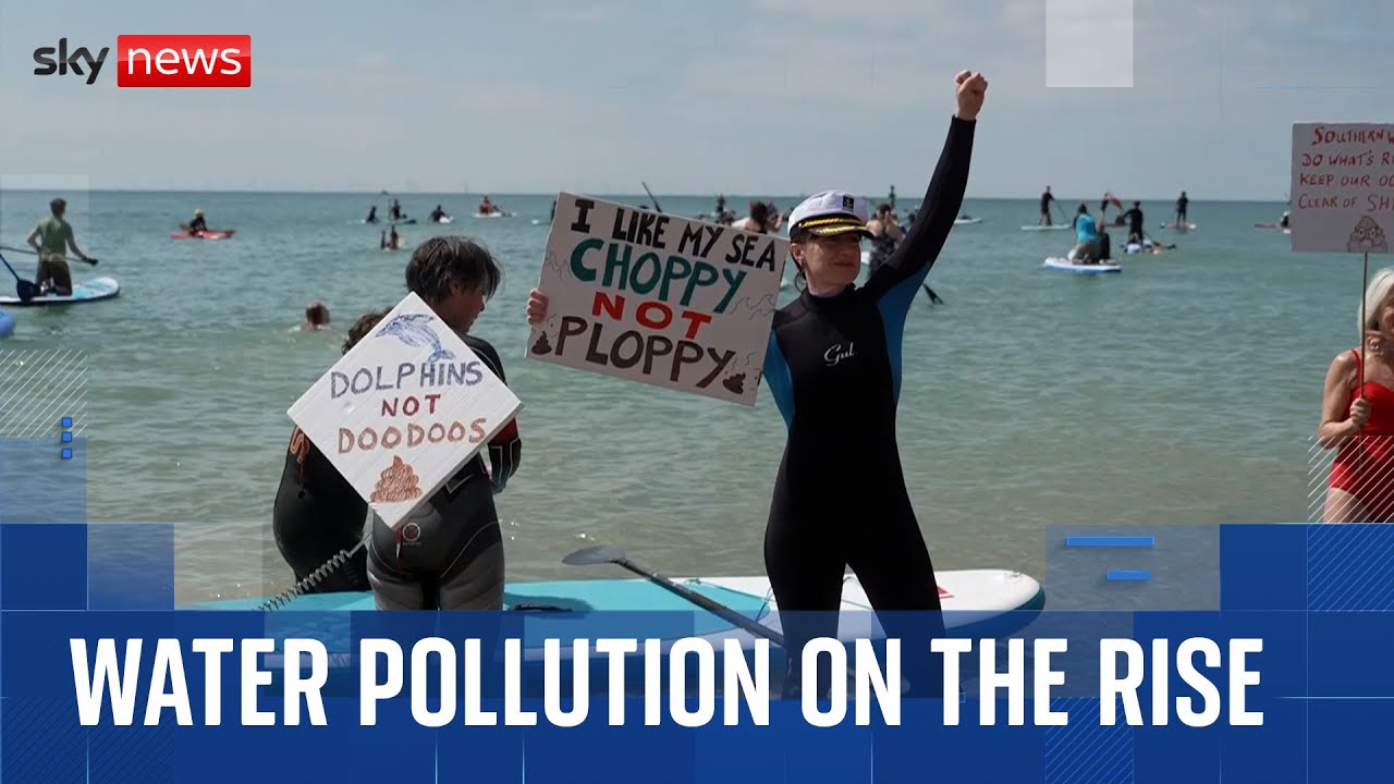 Why has there been a surge in water pollution?