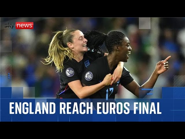 Women’s Euros: England through to the final after beating Italy