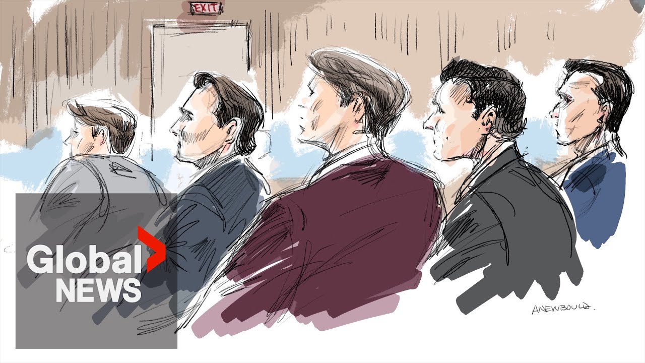 World juniors sex assault trial: Reaction outside courthouse after all 5 players found not guilty