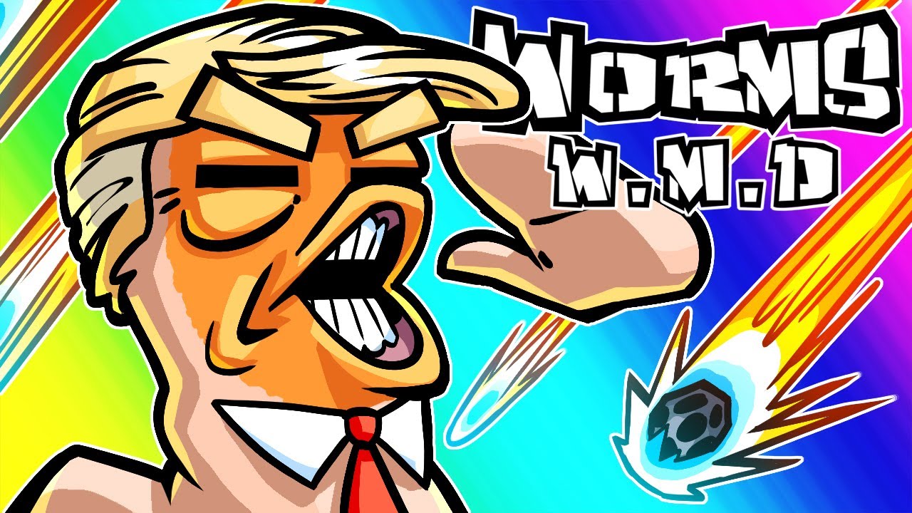 Worms W.M.D – Fighting The Big Beautiful Battle!
