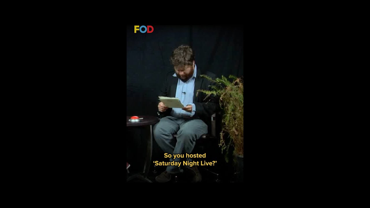 Zach Galifianakis wants to know what it’s like to host Saturday Night Live