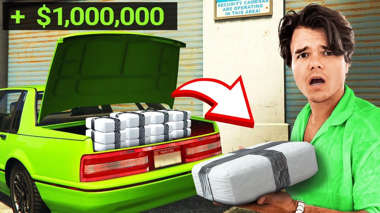 $1 to $1,000,000 DRUG EMPIRE in GTA 5