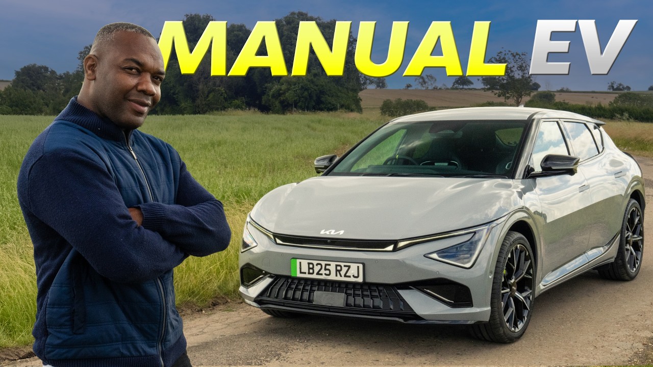 2025 Kia EV6 GT Review: A 650hp EV With A MANUAL Gearbox?!