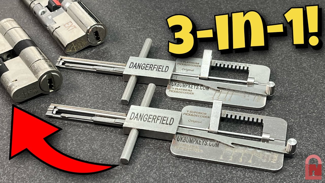 3-in-1 Yale Platinum and Superior Picks – Pick Pins AND Sliders with One Tool