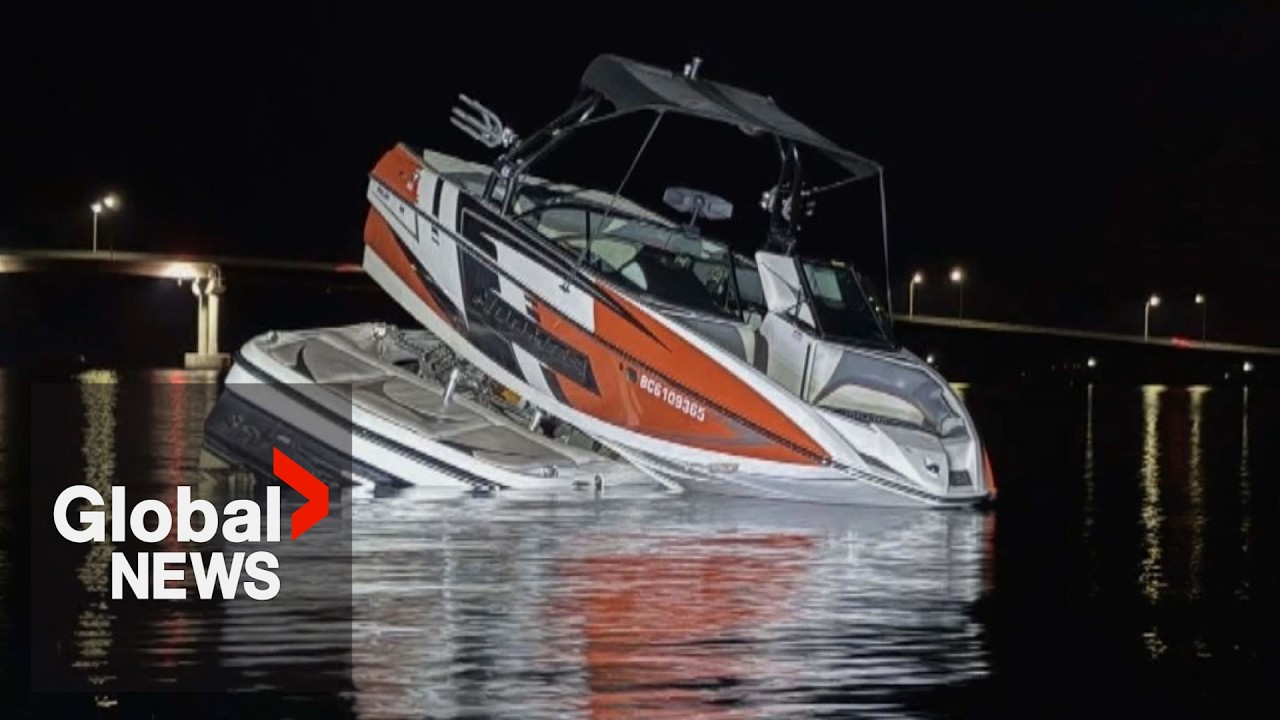 3 people still in hospital after 2 boats collide on BC’s Okanagan Lake