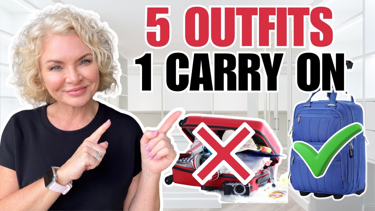 5 Outfits, 1 Carry On: Travel Capsule Wardrobe for Your Weekend Getaway!
