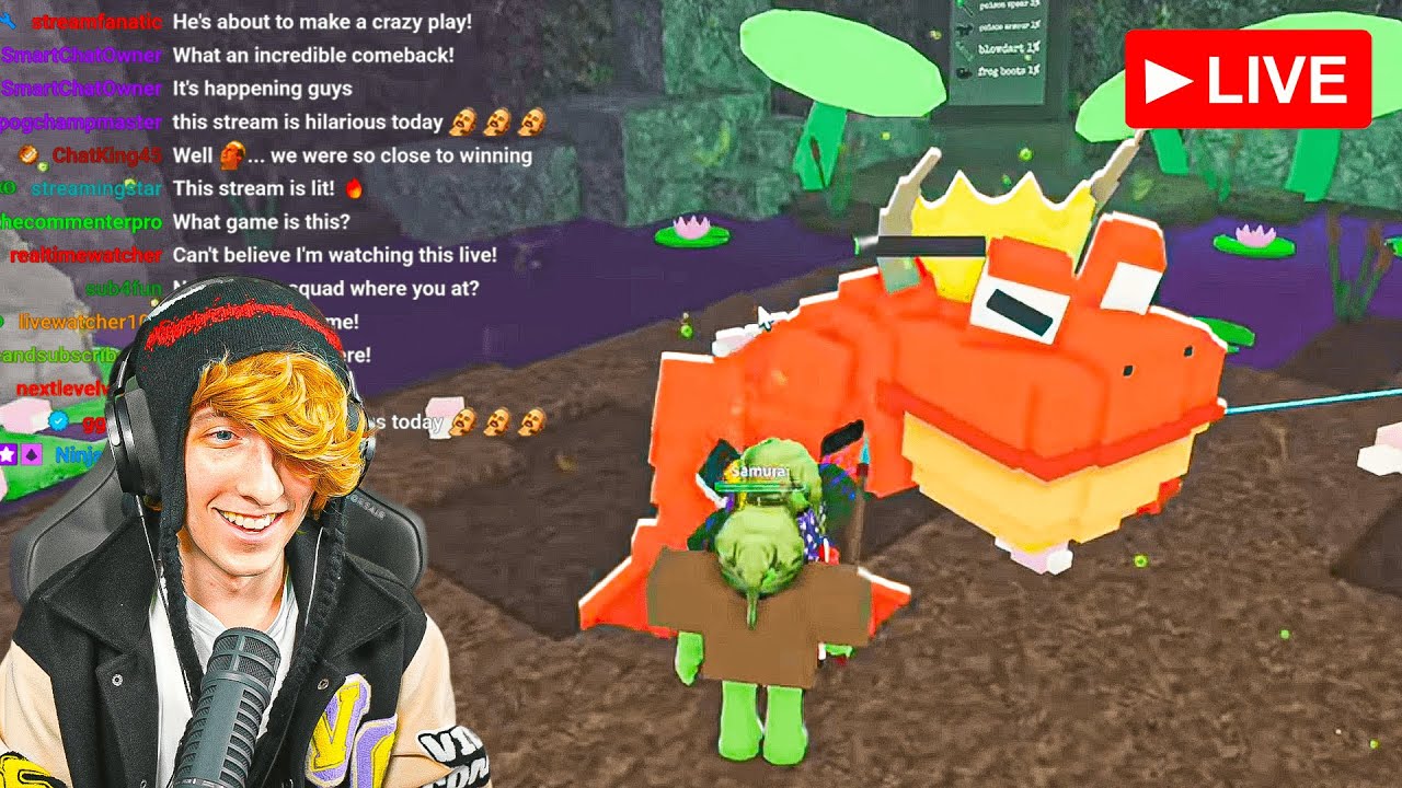 99 Nights in the Forest (Admin Abuse) The Frog Invasion