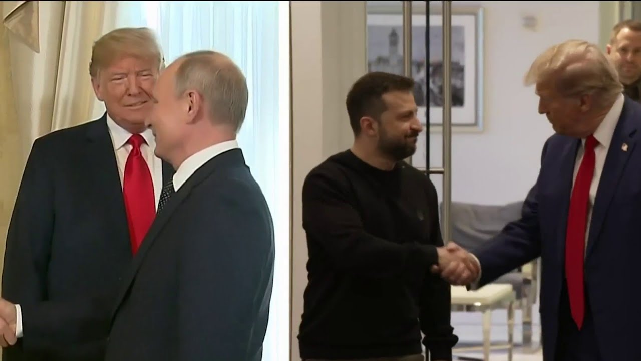 A look back at Trump’s relationships with Putin and Zelenskyy
