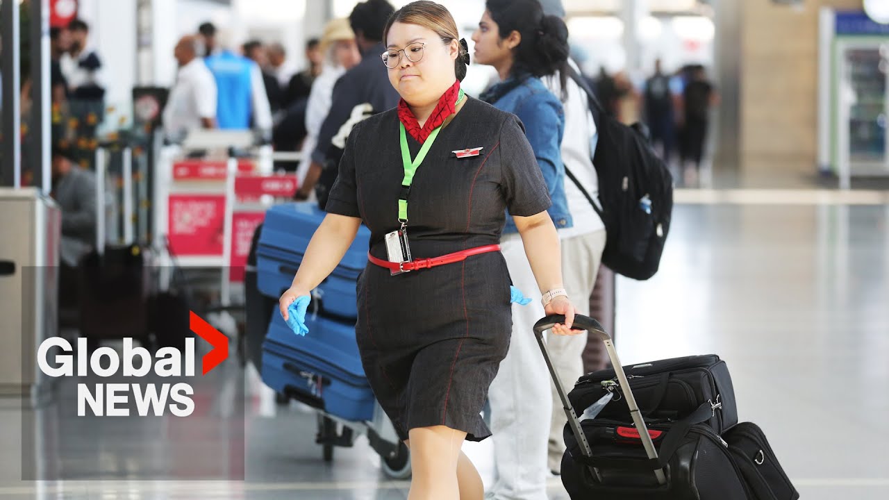 Air Canada flight attendants poised to strike after approving job action
