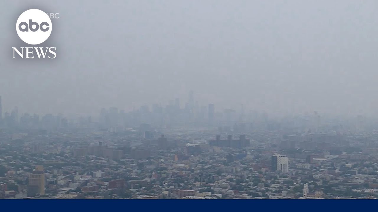 Air quality alerts issued in US for third day due to Canada wildfires