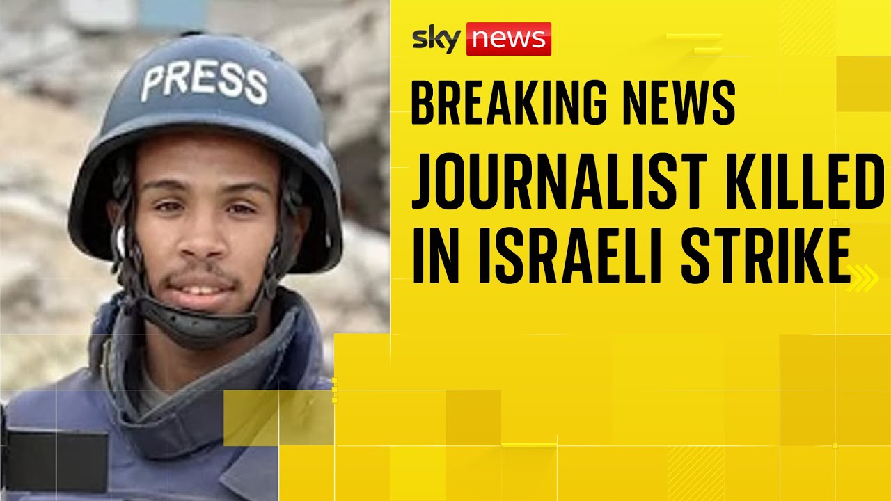 Al Jazeera confirms journalist killed in Israeli airstrike on Gaza hospital