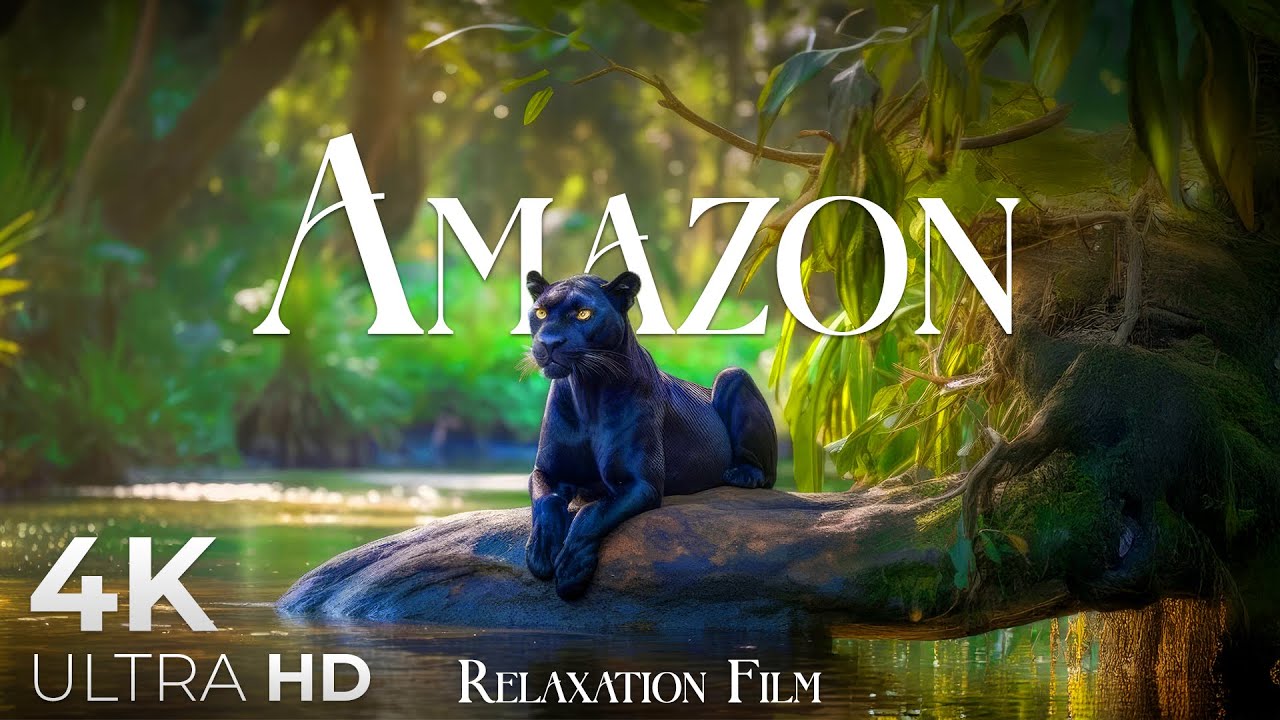 Amazon 4K • Rainforest Hidden Nature Gems & Deep Calming Music | Relaxation Film