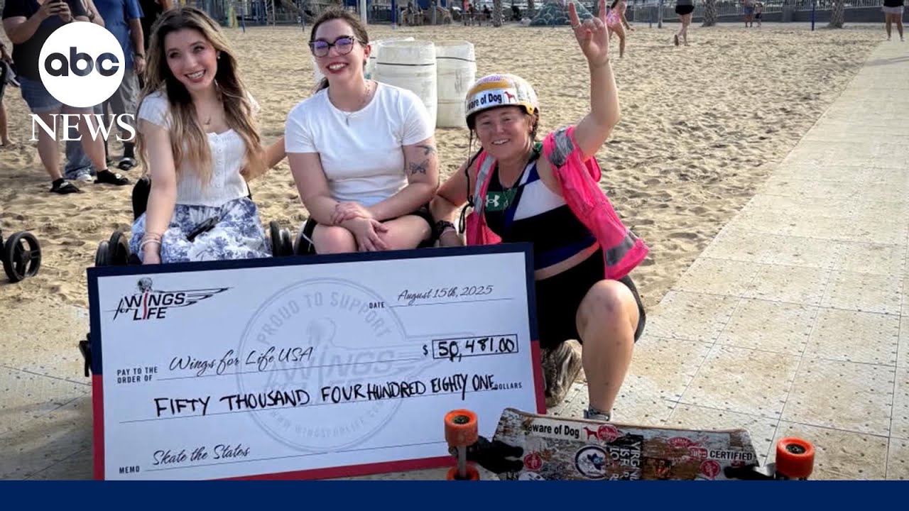 America Strong: She skated across America!