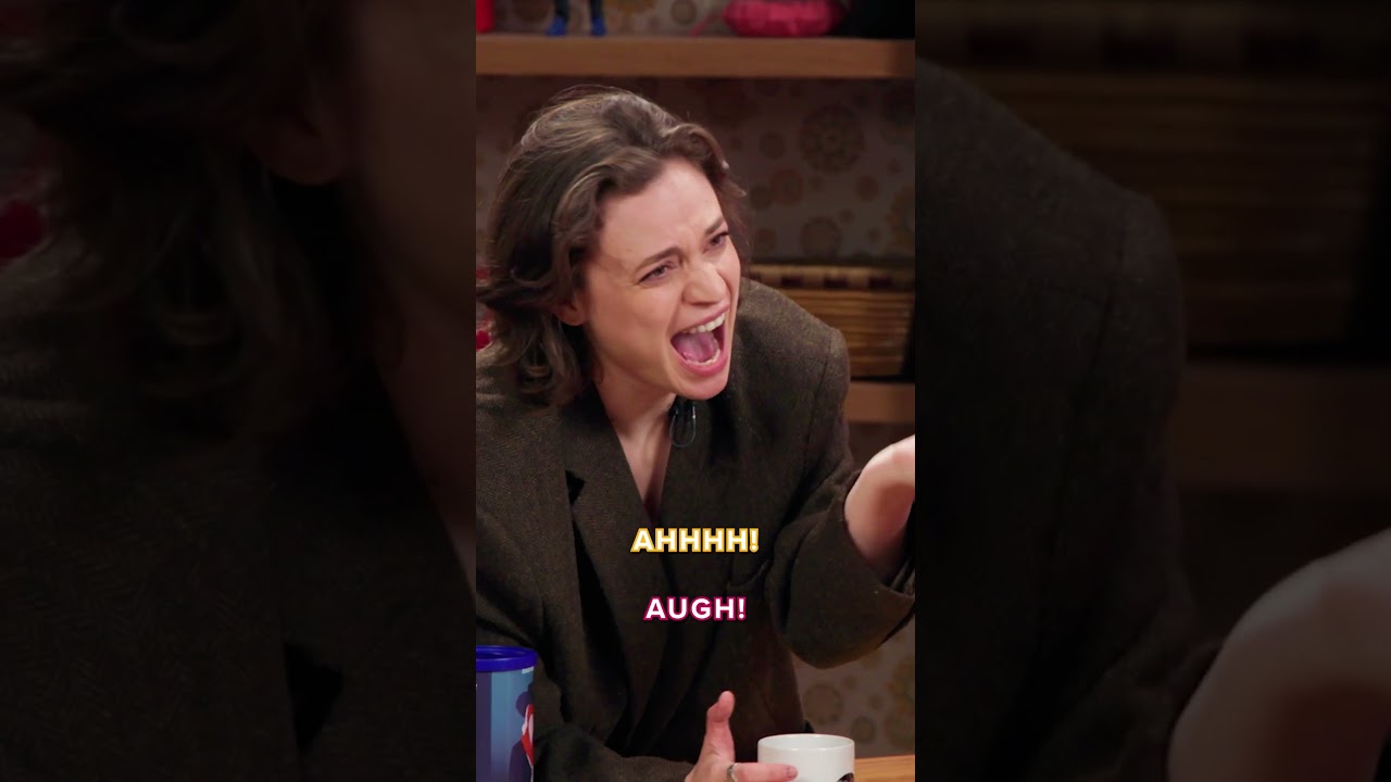 Angela faces her fear of birds…sort of