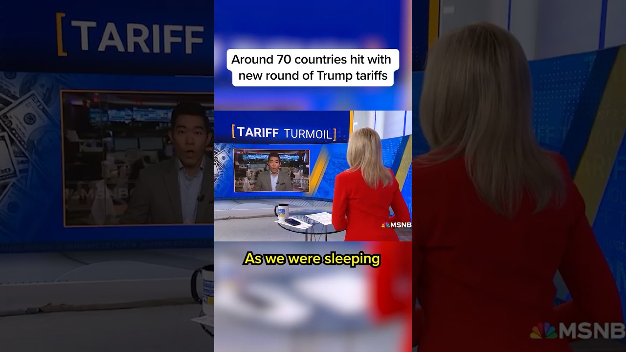 Around 70 countries hit with new round of Trump tariffs