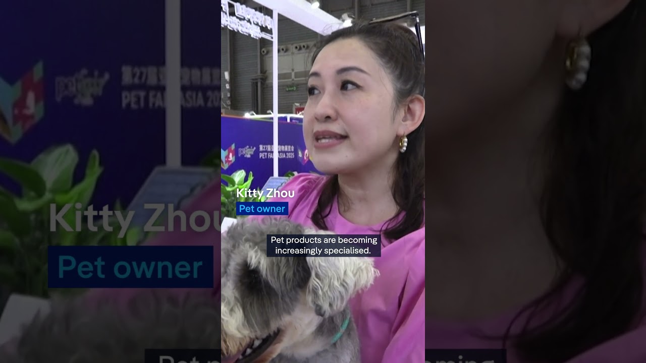 Asia pet fair: Gimmicks and AI companions for pet lovers of all kinds | DW News