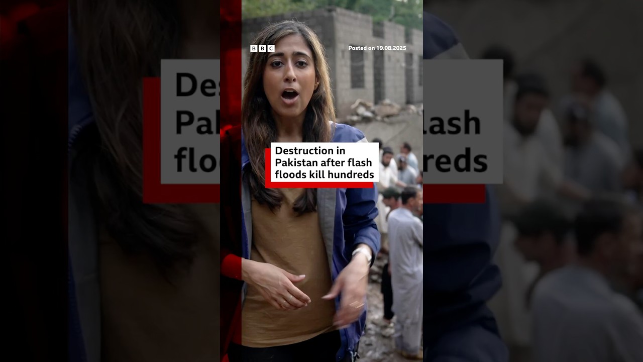 At least 314 people have been killed in Pakistan’s flooding since Friday. #Pakistan #BBCNews